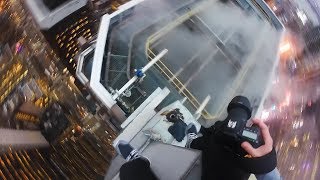 climbing a spire in midtown manhattan [upl. by Zoa]