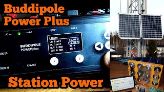 Ham Radio Station Power  Buddipole PowerPlus [upl. by Ellehcear]