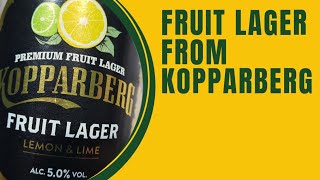 FUN FRIDAY Kopparberg Lemon and Lime Fruit Lager [upl. by Aicinoid]