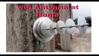 How to make long range wifi antenna at home [upl. by Htezzil]