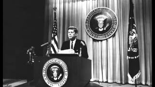 President John Fitzgerald Kennedy  holds his thirtieth news conference  April 11 1962 [upl. by Rimahs954]