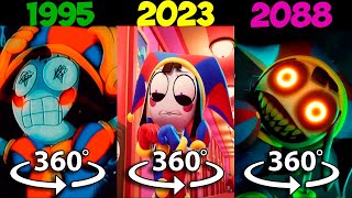 360º VR The Amazing Digital Circus 2023 vs 1995 vs 2088 [upl. by Lertnek311]