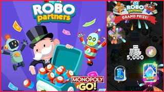 Robo Partners Monopoly Go New Partner Event Full Complete 🤩 monopolygo gaming games gamingvideos [upl. by Hcirteid785]