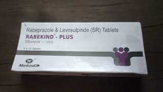 RABEKIND PLUS  Uses Benefits Price Side effects in Hindi  Rabeprazole and Levosulpiride Tablet [upl. by Sang497]