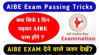 How to Clear AIBE 19 in First Attempt  AIBE exam preparation 2024  BCI [upl. by Galatea]