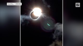 Eclissi totale di sole ecco lo spettacolo che hanno visto in Nord America [upl. by Aes]