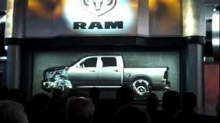 2013 Ram 1500 Truck Reveal Fred Diaz at NYC 2012 Auto Show NewCarNewsTV Bob Giles Video [upl. by Riannon296]