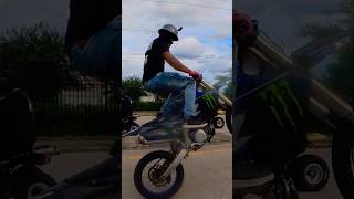 Yamaha 450cc Dirtbike Work ‼️🔥🫢 stayon1wheel justdontloop [upl. by Veradi100]