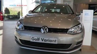 NEW 2016 VW Golf Variant  Exterior amp Interior [upl. by Fisch]