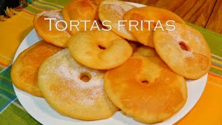 TORTAS FRITAS la receta mas facil [upl. by Chrystal]