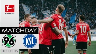 Hannover vs Karlsruhe 21 Highlights 2 Bundesliga 2024 [upl. by Kantor822]