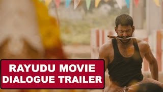 Vishals Rayudu Movie Dialogue Trailer  Gultecom [upl. by Alisen931]