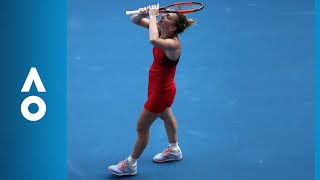 Simona Halep v Angelique Kerber amazing third set SF  Australian Open 2018 [upl. by Minabe]