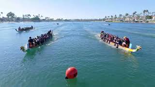 Long Beach Dragon Boat 2024 Mixed Div Final [upl. by Aretta]