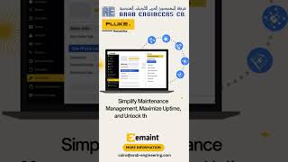 eMaint Computerized Maintenance Management System CMMS arabengineersforengineeringservices [upl. by Macmahon]