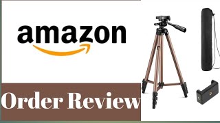 Triod phone stand camera stand Amazon order Review [upl. by Kahn]