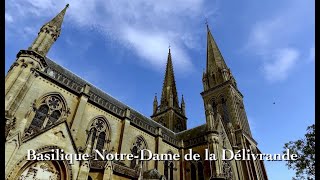 La basilique Notre Dame de la Délivrande à DouvreslaDélivrande [upl. by Nivle]