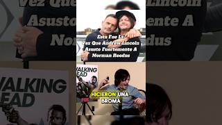 🤣¡Dato gracioso de The walking dead🤣 thewalkingdead short normanreedus andrewlincoln [upl. by Nollek]