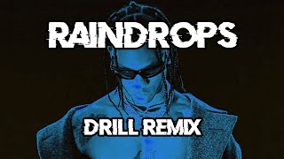 Travis Scott  Raindrops Insane DRILL REMIX  prod utkarsh4 [upl. by Terena]