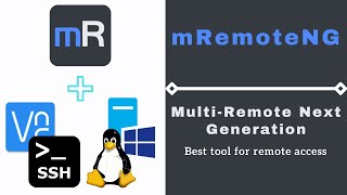 The Best MultiRemote tool mRemoteNG 2021 [upl. by Mellins]