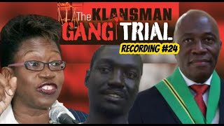 Klansman GANG TRIAL  recording 24 of the klansman gang trial held in Jamaica high court [upl. by Doretta]