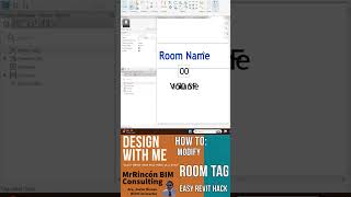 Modify Room Tags is REVIT 2025 [upl. by Tonl]