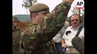 YUGOSLAVIA KOSOVO PRISTINA RUSSIANS BLOCK ACCESS TO AIRPORT [upl. by Longfellow538]