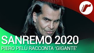 Sanremo 2020 Piero Pelù quotAd un certo punto mi sono accorto di compiere quarantanni di storiaquot [upl. by Mareah]