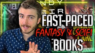 FastPaced Fantasy amp Scifi Books You NEED to Read  BingeWorthy Recs [upl. by Eiramanig]