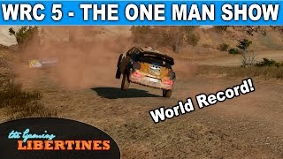 WRC 5  The One Man Show World record hotlap gameplay Xbox [upl. by Duer]