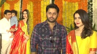 Nithiin Reveals SHOCKING Facts  Srinivasa Kalyanam Audio Launch  Raashi Khanna  Telugu FilmNagar [upl. by Euqinwahs]