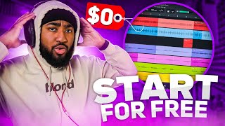 The best way to START making beats FOR FREE [upl. by Constantia]