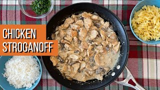 Chicken Stroganoff Recipe  Simple and Easy [upl. by Etteinotna]