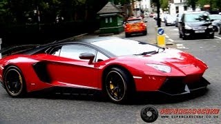 INSANE NOVITEC Lamborghini Aventador HITS London [upl. by Ennazor]