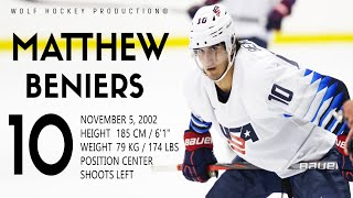 The Best Of Matthew Beniers  Top Prospect For The NHL 2021 Draft  Hockey Highlights  HD [upl. by Melan]