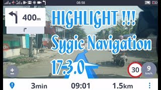 HIGHLIGHT  Sygic Navigation 1730 Premium  Real View 2017 Free [upl. by Etnoval]