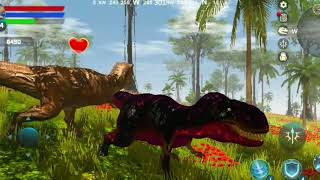 Simulator De Tiranossauro Rex Simulator Android Gameplay androidgameplay dinosaur dinossauros [upl. by Jeannine668]