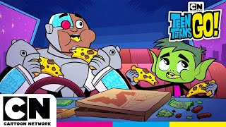 Stake Out Experts  Teen Titans Go  cartoonnetworkuk [upl. by Nayarb]