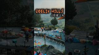 OBELIX HILLS JOGJA‼️Sunset View di Jogja  Alea Dhafin wisatajogja obelixhills shorts [upl. by Ahsile]