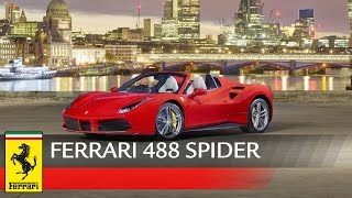 Ferrari 488 Spider launched in London [upl. by Atikel812]