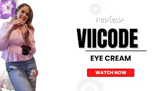 VIIcode Oxygen eye cream  Review  Antiaging skin care [upl. by Asilef450]