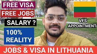 JOBS AND WORK PERMIT IN LITHUANIA  HIGH DEMAND JOBS amp FREE JOBS  SALARY  SKILLED JOBS [upl. by Daphie]