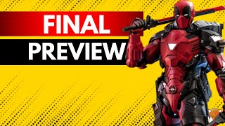 Hot Toys Armorized Deadpool  Final Product Preview [upl. by Eleahcim366]