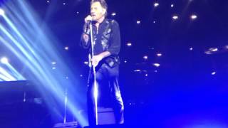 Le Pénitencier  Johnny Hallyday  Rester Vivant Tour  Rouen  22032016 [upl. by Eigroeg]