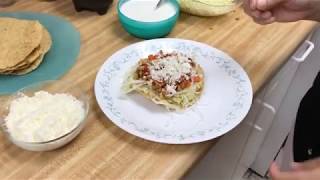 COMO HACER PICADILLO PARA TOSTADASCOMIDA MEXICANA [upl. by Dj]