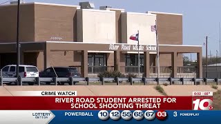 VIDEO River Road Middle School student arrested for school shooting threat [upl. by Ynaittirb]