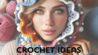 beautiful crochet ideas 🧶  AI crochet images 🧶  crochet stitches style  color full ideas [upl. by Yekram]