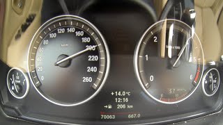 2012 BMW 520d 184hp 0240 Kmh Top Speed Autobahn [upl. by Adnim]