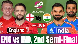 IND vs ENG Live 2nd Semi Final  live cricket match today  india vs england live [upl. by Doscher]