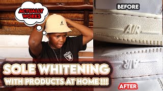 Remove Yellowing on Sneaker MidSole The Best  South Africa [upl. by Bower161]